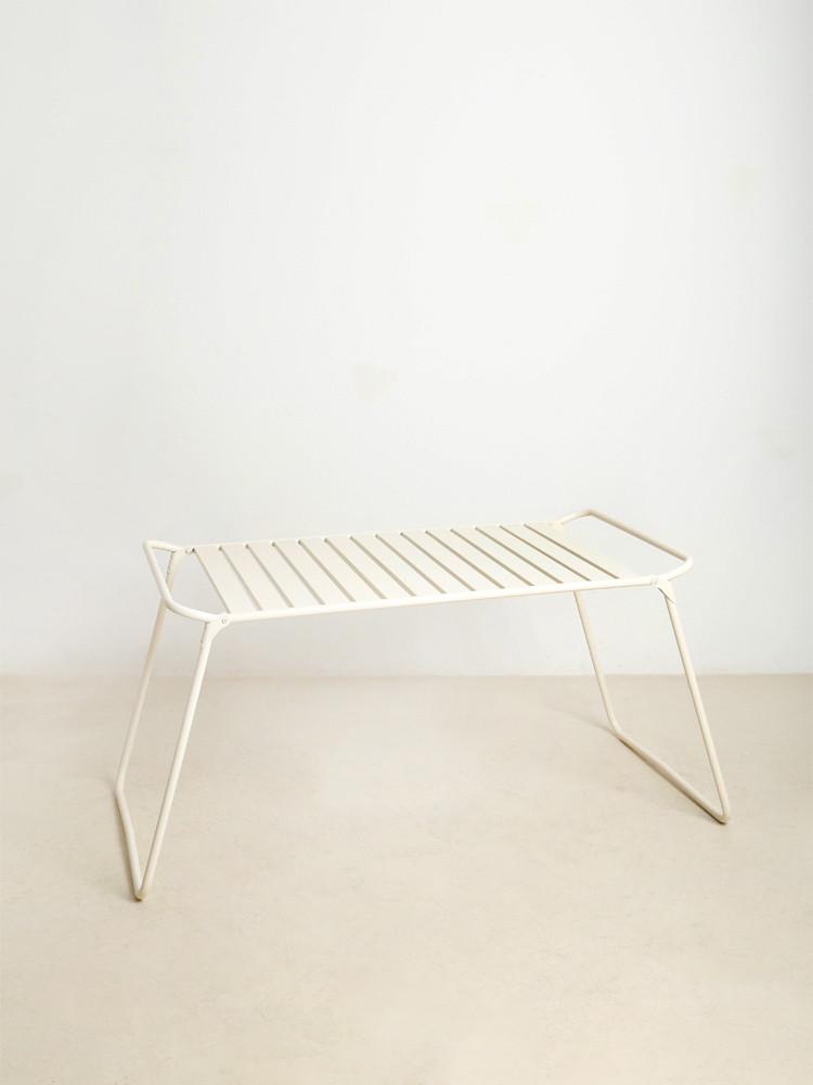 롬버스랩 스틸 테이블 하이 테라스 카페 폴딩 철재 캠핑 테이블