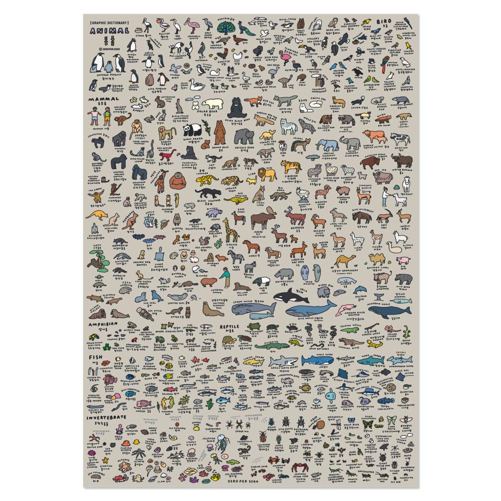 6090 포스터 - 애니멀