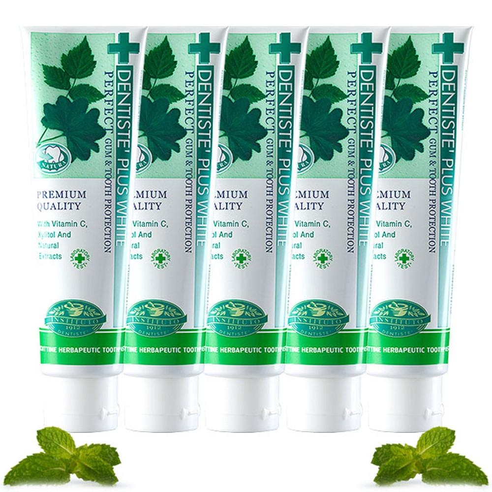 덴티스테 치약 플러스화이트 200g 세트구성 5개 선택구매