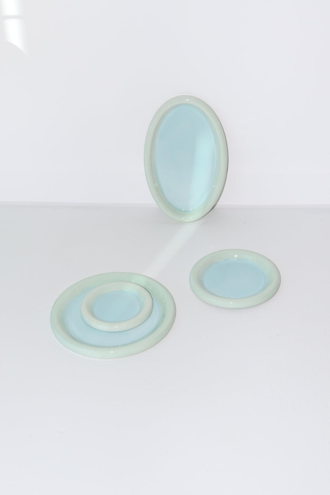ring plate(mint/sky mint)
