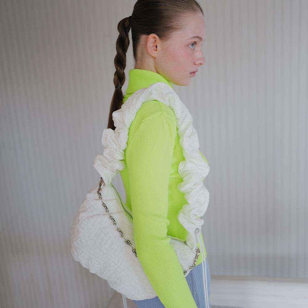 Dumpling Shoulder Bag M / White