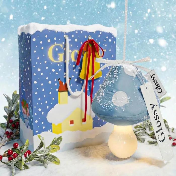 홀리데이 패키지 증정 Mushroom lamp 머쉬룸 램프(blue)