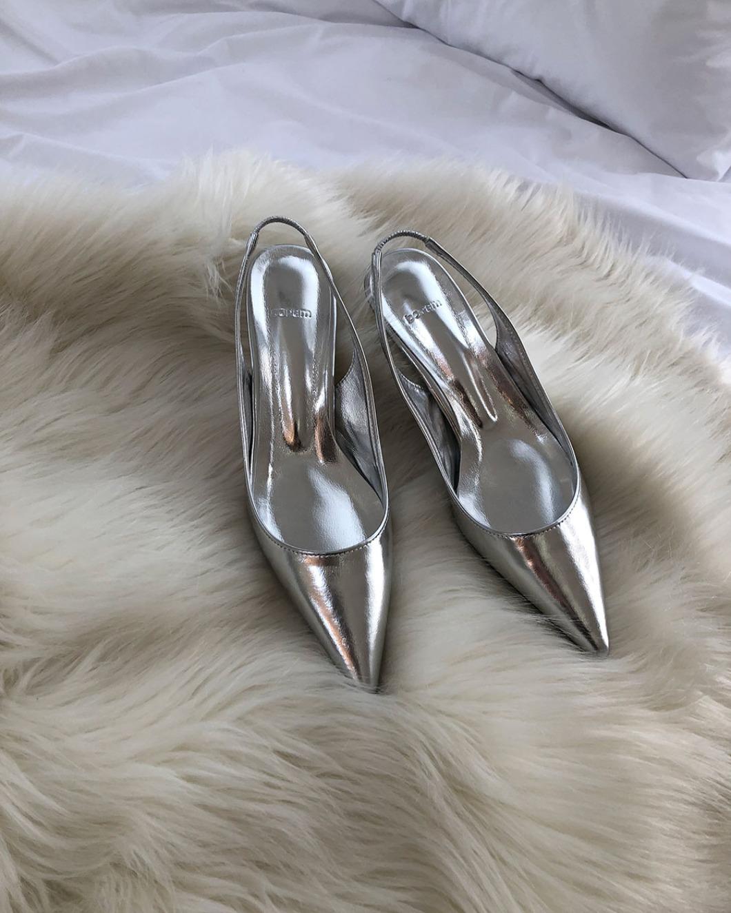 Sliver Stiletto Slingback