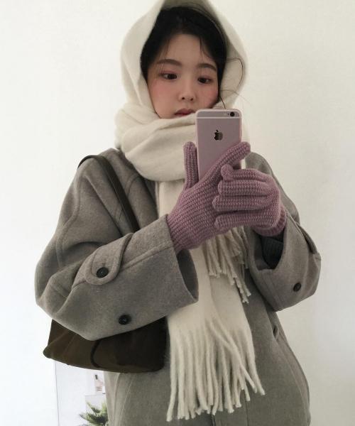 브러쉬드 롱 머플러 [10COLOR]