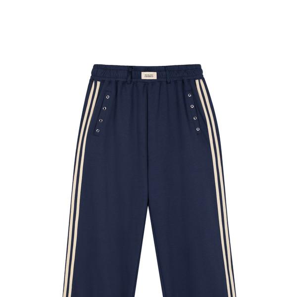 Beige Label Eyelet 2way Jogger Pants - Navy