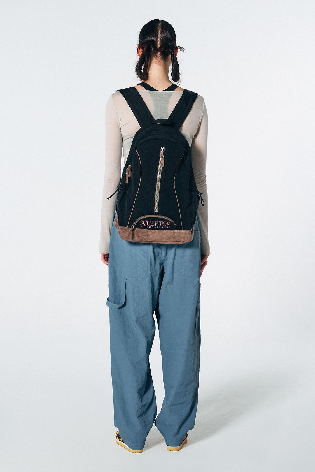 Oldschool Slouchy Backpack Black