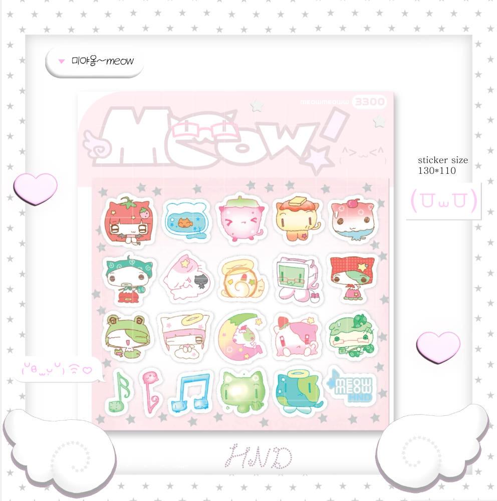 [happynyangday⋆해피냥데이] 미야옹 (meow) sticker