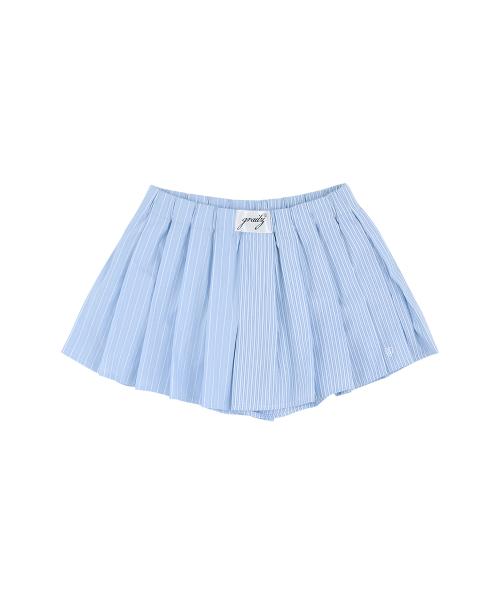 PAJAMA BOXER SHORTS [BLUE]