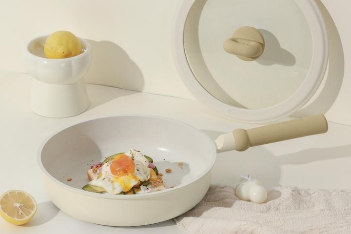 리틀빈 인덕션 후라이팬 20cm 뚜껑포함