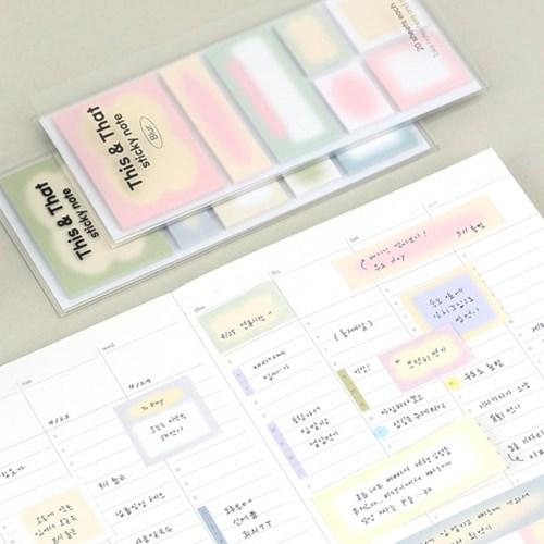 워너디스 디스앤뎃 블러 점착 메모지