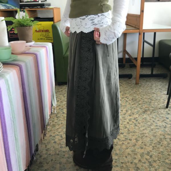 오운 레이어드 스커트 ( own layerd skirt )