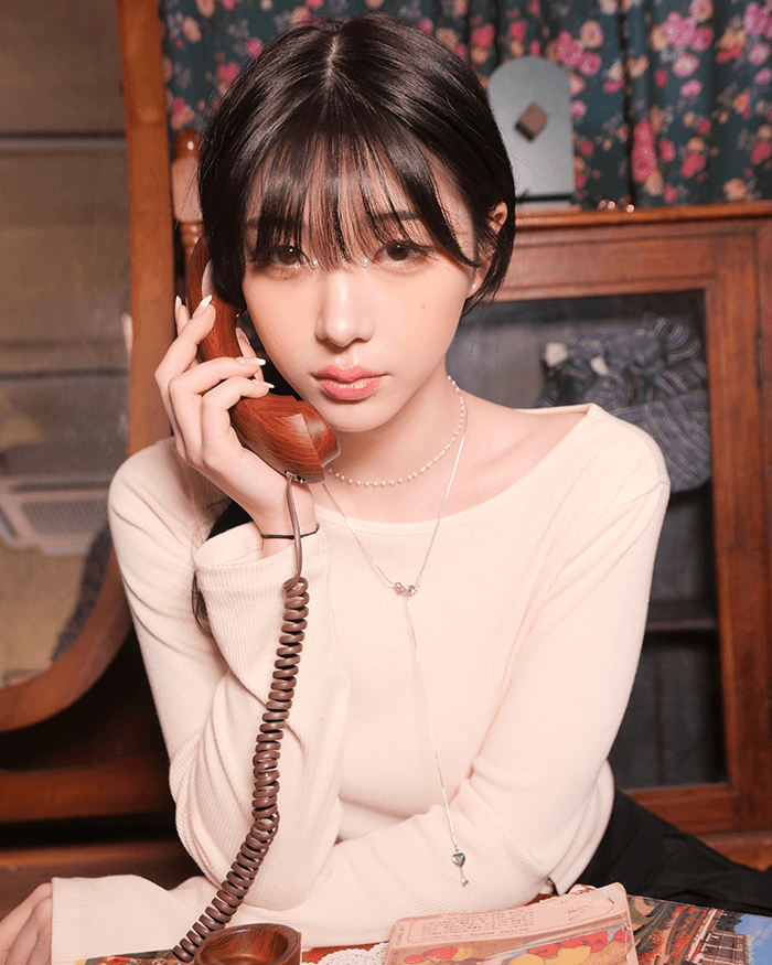 ribbon ℒkey necklace