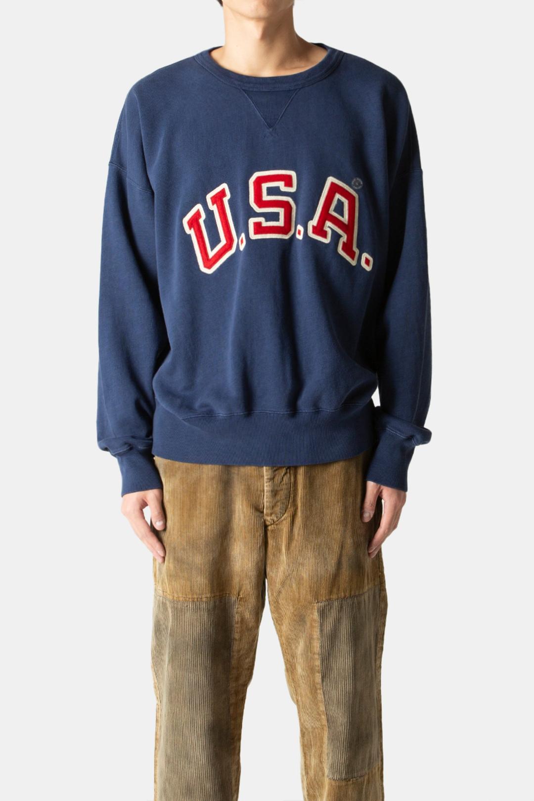 (25FW) VINTAGE FIT UNITED STATES CREWNECK SWEATSHIRT