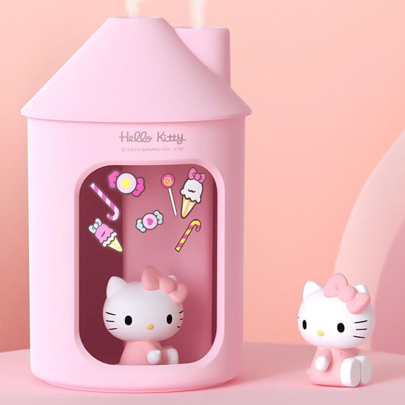 헬로키티 포차코 가습기 탁상용 직장동료 인테리어 무드등 무선 사무실 초음파 무선 가습기 집들이 선물