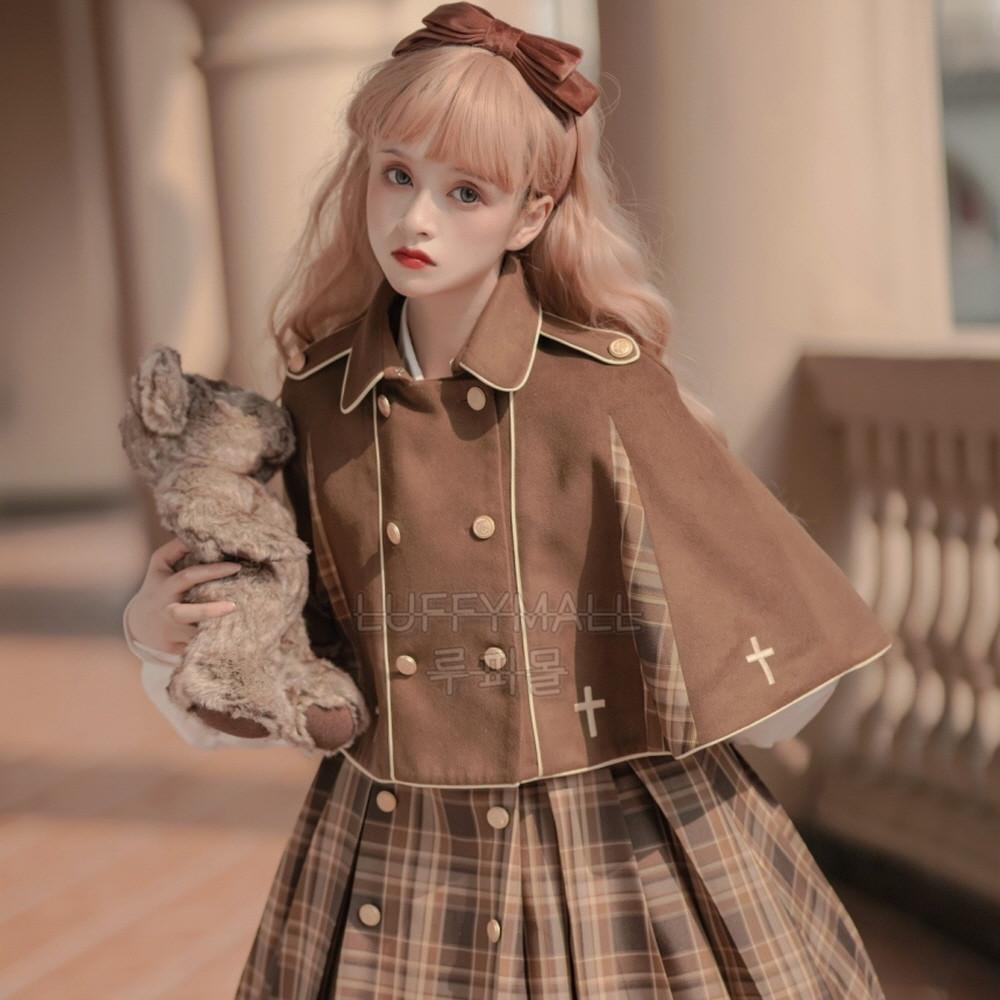 정품 로리타 탐정 컨셉 룩 코스프레 의상