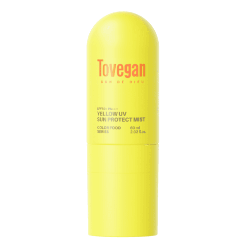 투비건 백탁없는 뿌리는 선크림 옐로우 UV 프로텍트 모이스트 선 미스트 60ml, 60ml, 1개