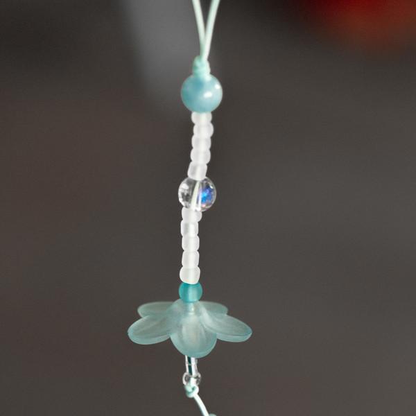 [strap keyring] 여린 물결