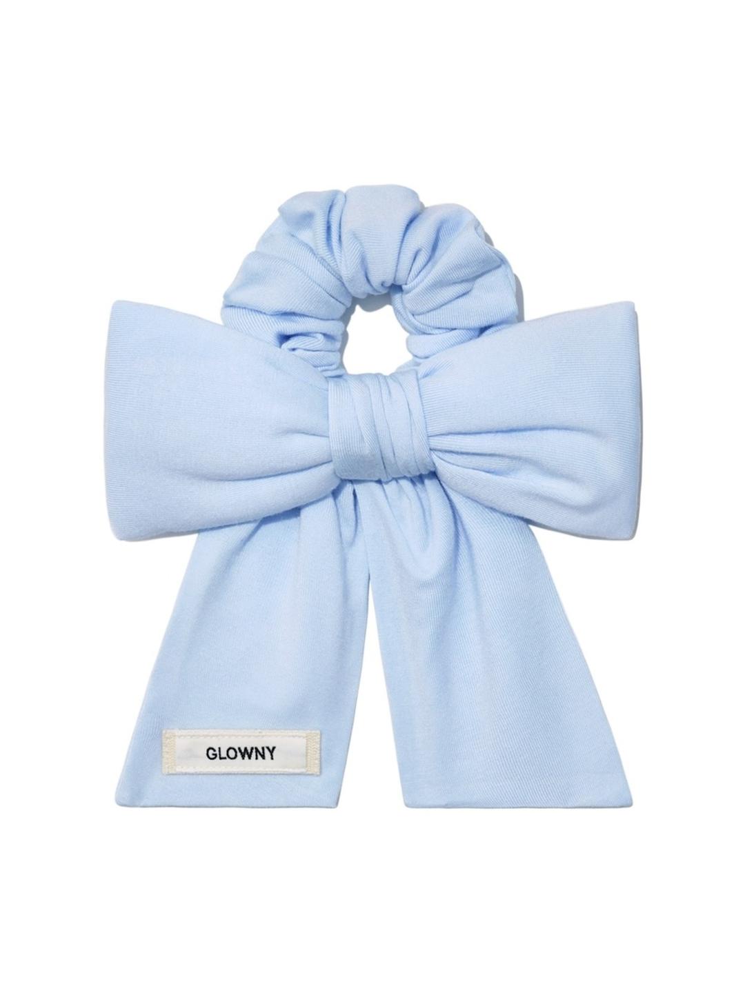 BOW SCRUNCHIE (BABY BLUE)