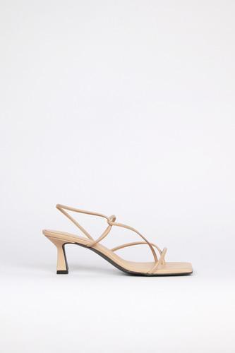 Serena Sandals Leather Beige