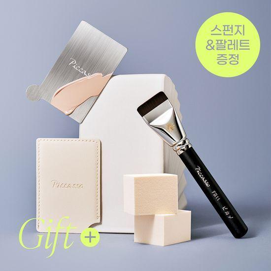 [한정기획] 피카소 FB11 스파츌라 브러쉬 (+하이드로 스펀지2P+믹싱팔레트)