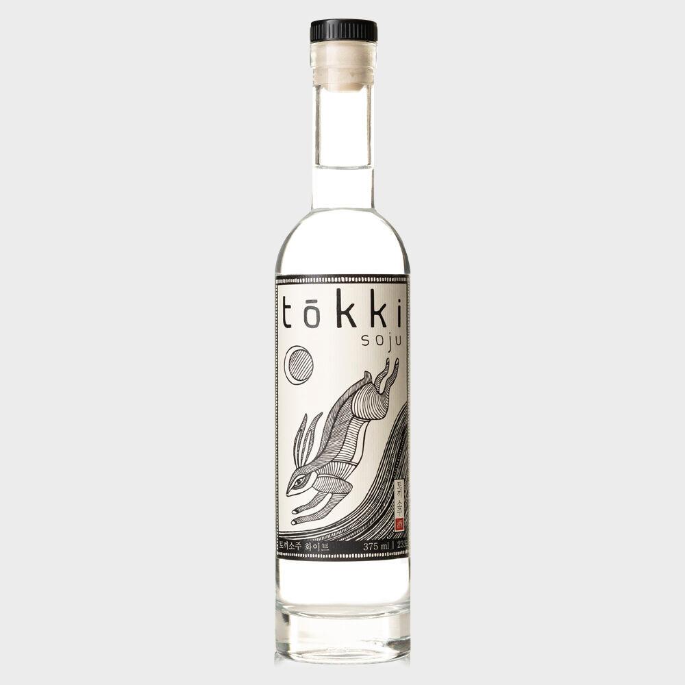 토끼소주 화이트 호랑이에디션 23도 375ml 미국 브랜힐 양조
