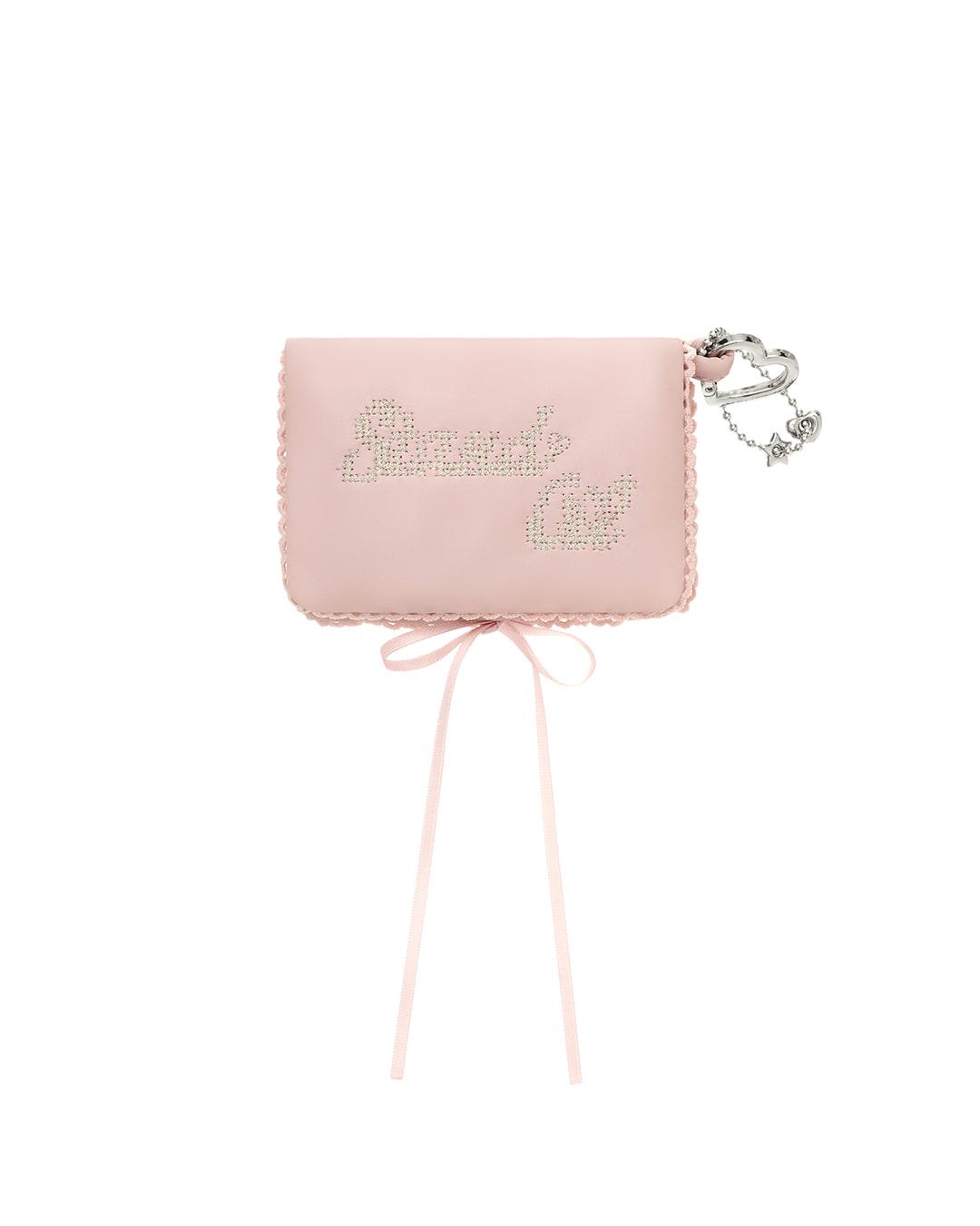 Memory Fluffy Keyring · 메모리 플러피 키링 / 핑크