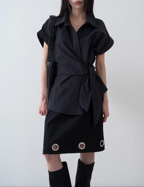 로웨어 roll up wrap shirts