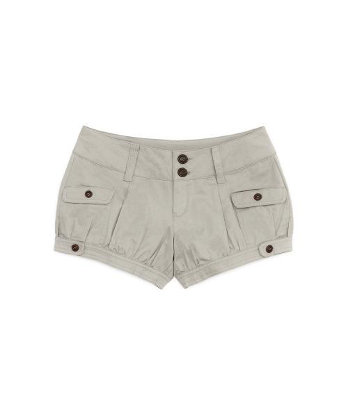 펌킨 플랩 쇼츠 (베이지)