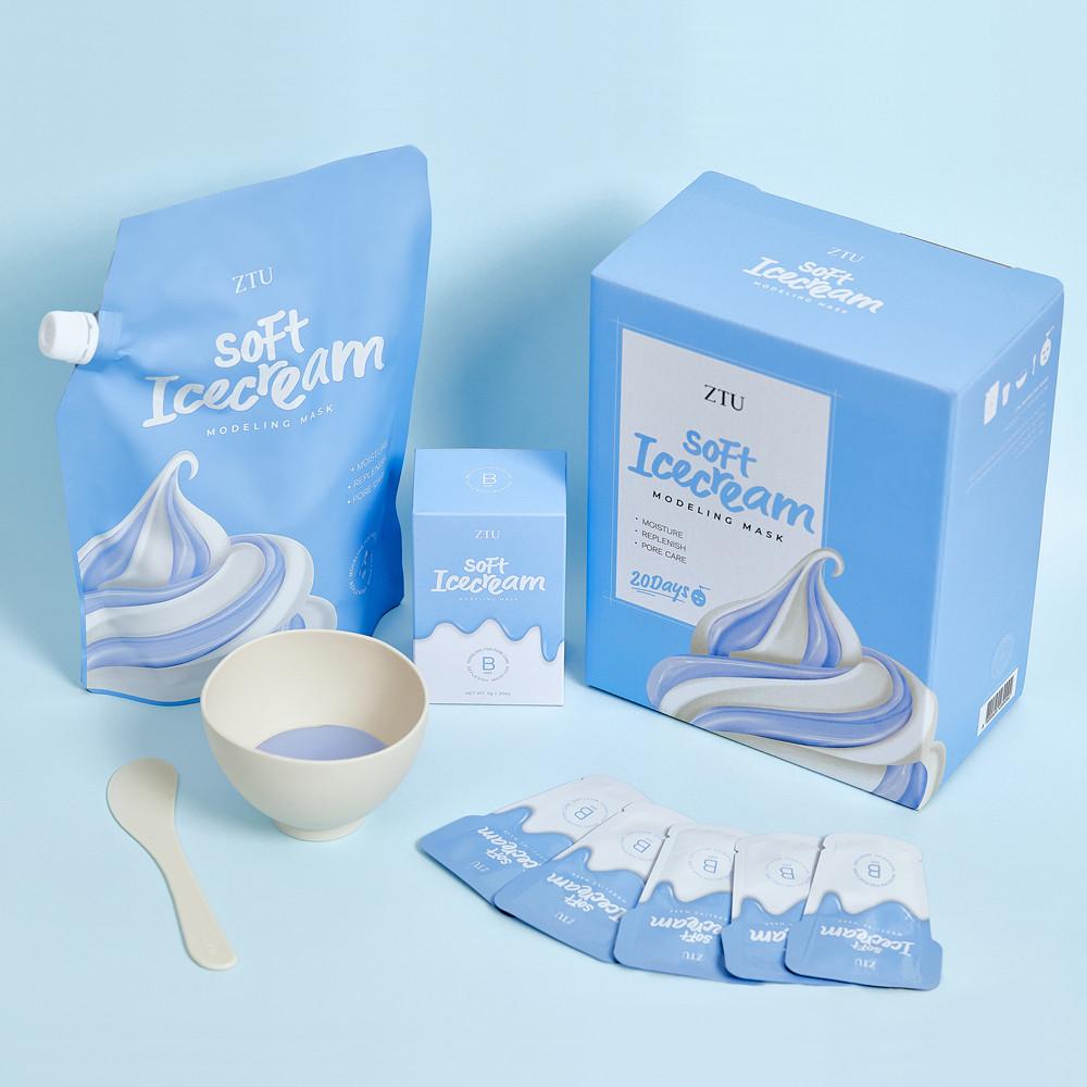 제트티유 소프트 아이스크림 모델링팩 (20회)