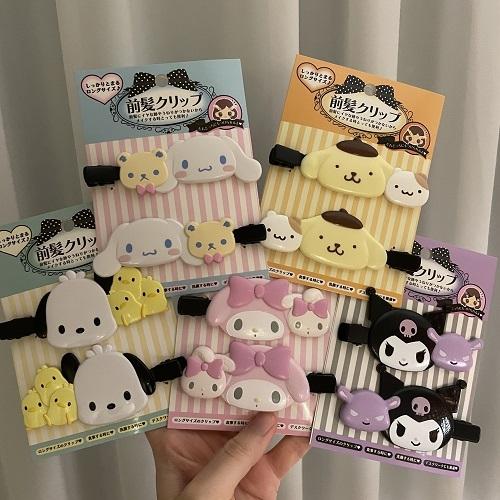 산리오) 산리오마스코트 헤어 집게핀(페이스)프렌즈