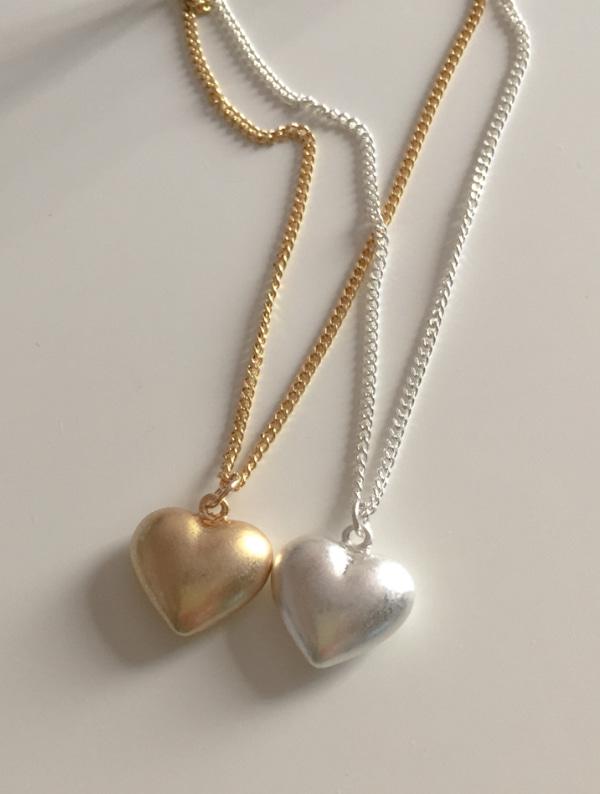 matt long heart necklace