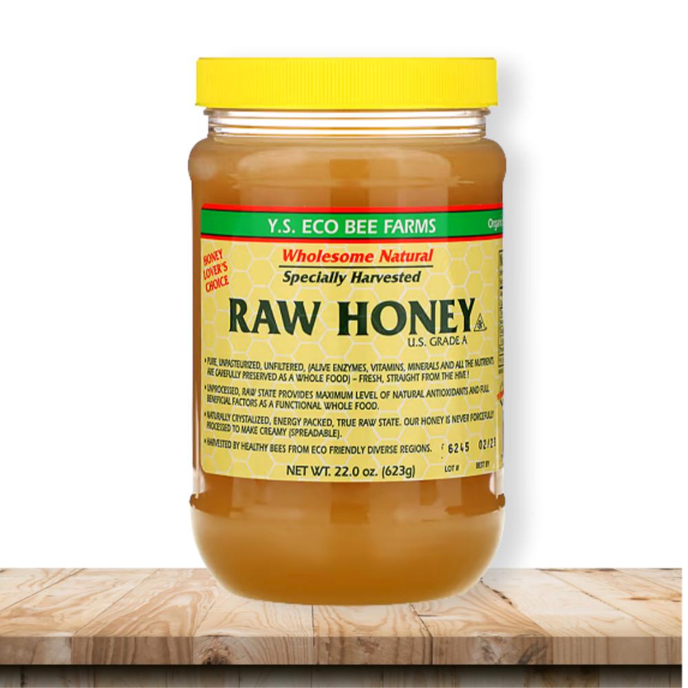 에코비팜스 강민경 꿀 미국 해외 생꿀 Raw Honey 623g [원산지:미국]