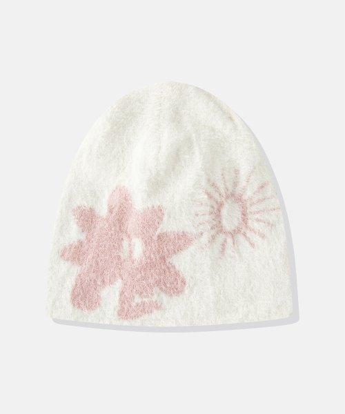 Cali Shaggy Beanie Ivory