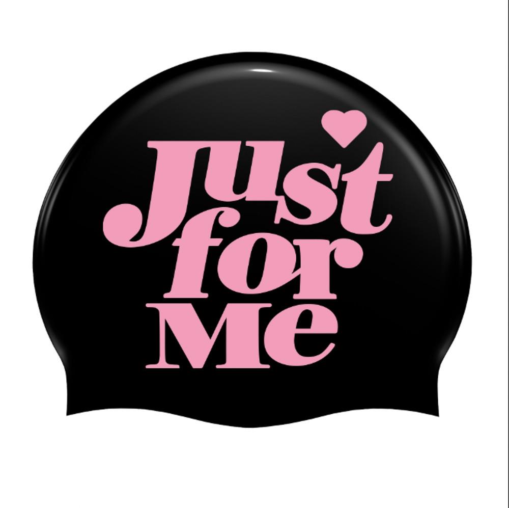 [저스트포미] 로고 블랙/핑크 수모