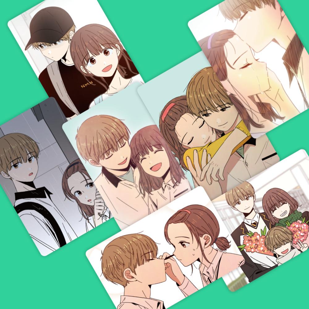 청춘 블라썸 일러스트 카드 세트 - 여름(7장)