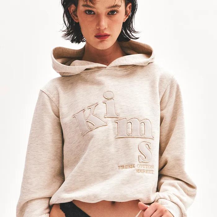 Messy Terry App Hoodie Oatmeal