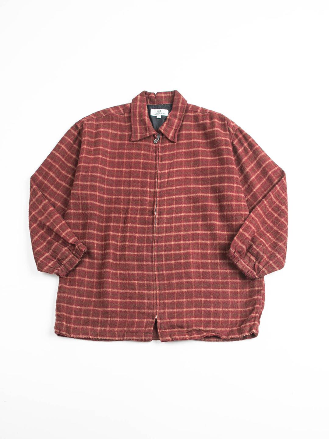 Wool Zip-up Jacket O2043