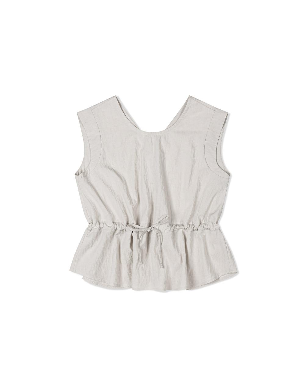 REVERSIBLE STRING BLOUSE (3color)
