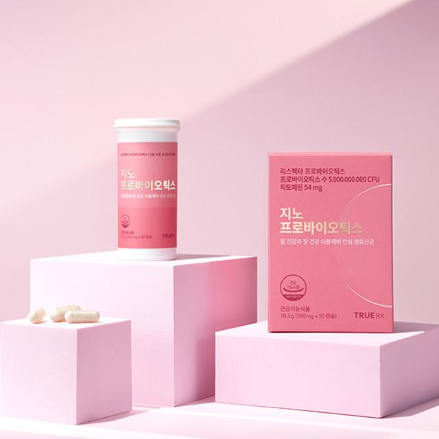 트루알엑스 지노 프로바이오틱스 리스펙타 여성 질 유산균 1box (30일분) 장 건강 4중 기능성
