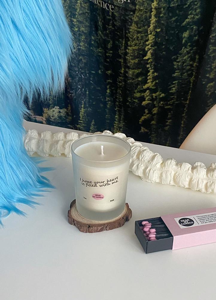 우드코스터증정 천연 소이 인테리어 캔들 향초 양초 컨테이너 집들이 퇴사 행사 선물