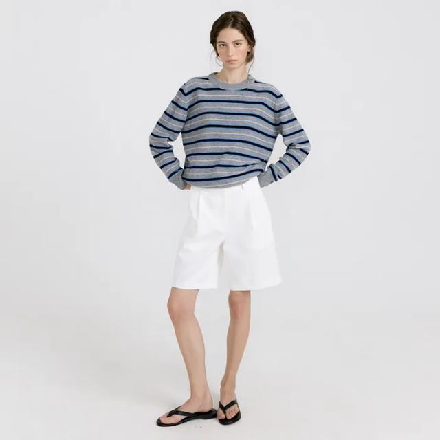 [6/30 예약발송] Cotton Bermuda Pants (White)