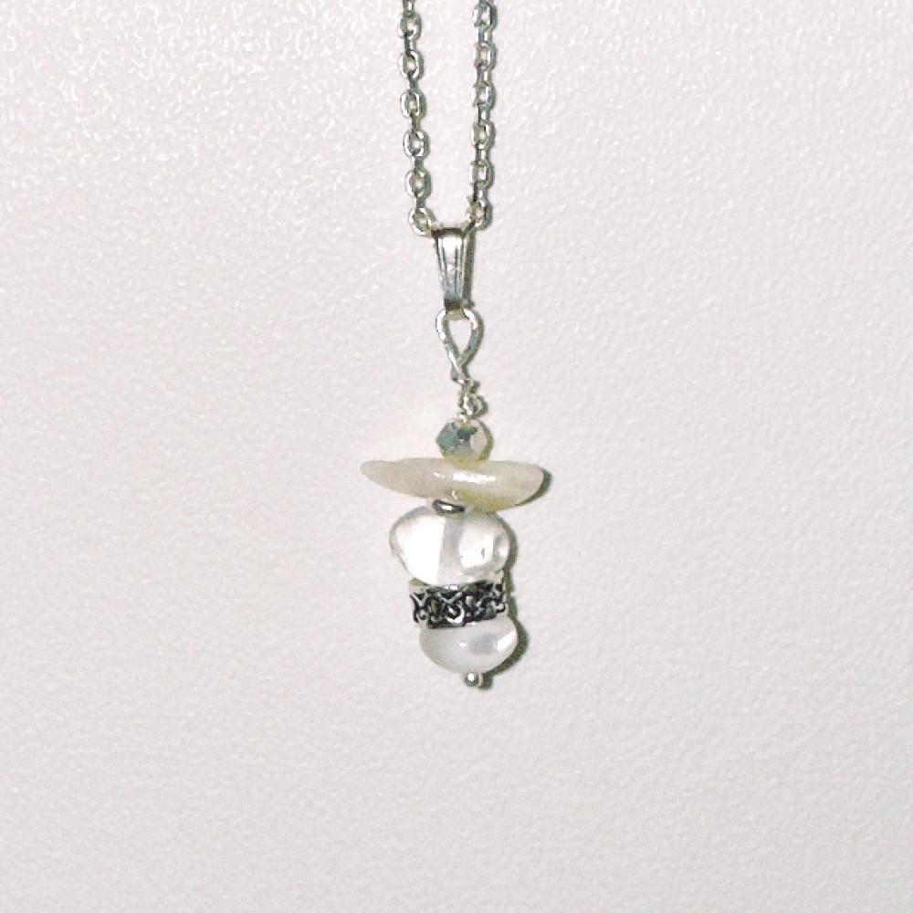 오무무 여행자의 돌 목걸이 4 앤틱보헤미안 traveller's stone series 4