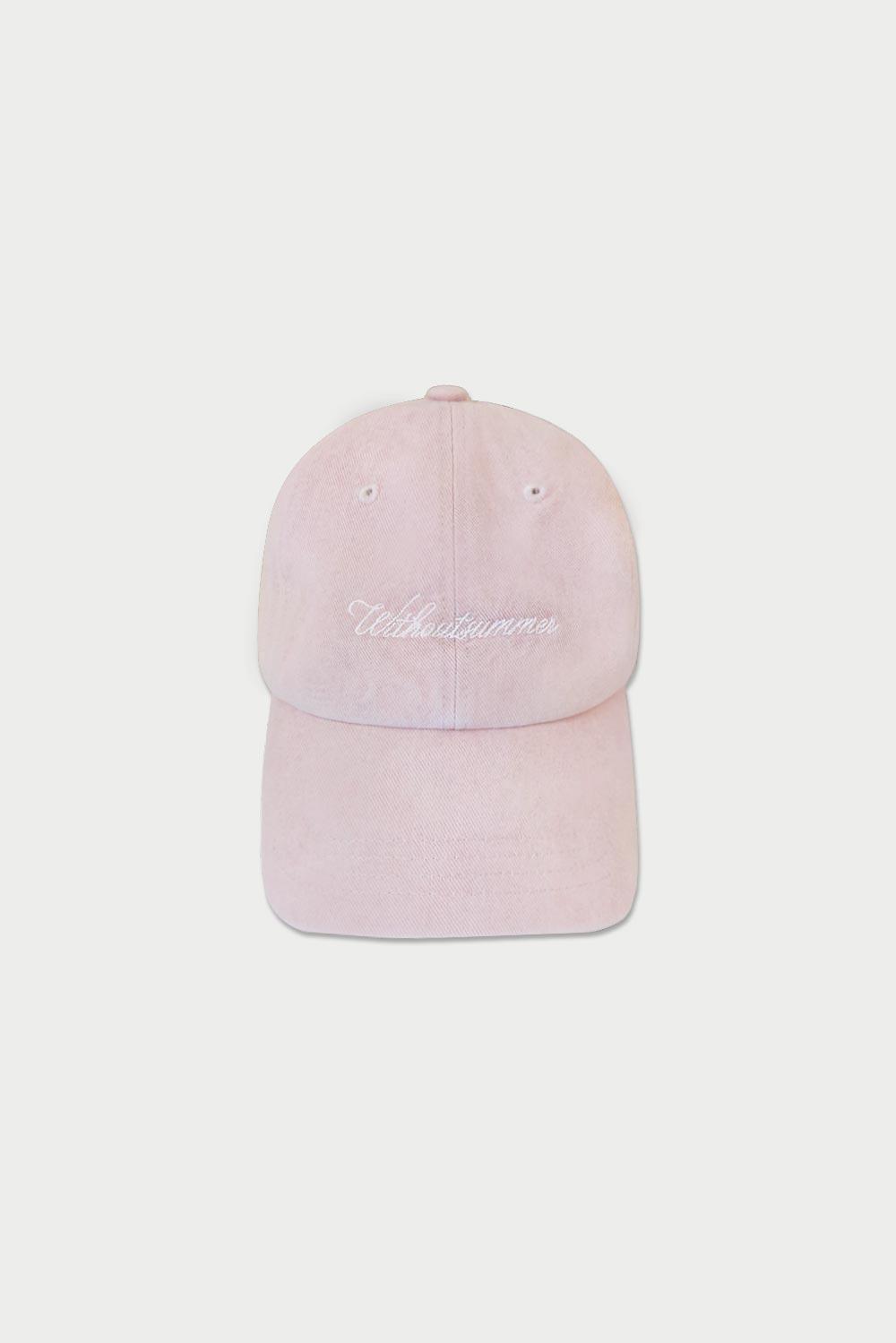 Pigment logo ball cap_pink