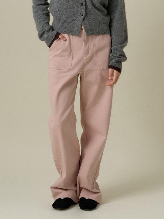ZEN FATIGUE JEANS_LIGHT PINK