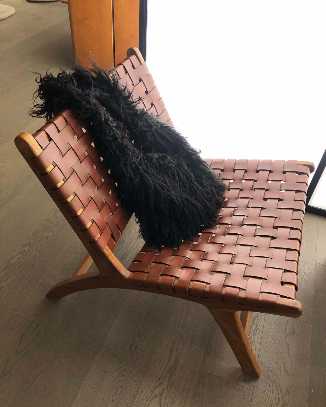 long-hair fur bag