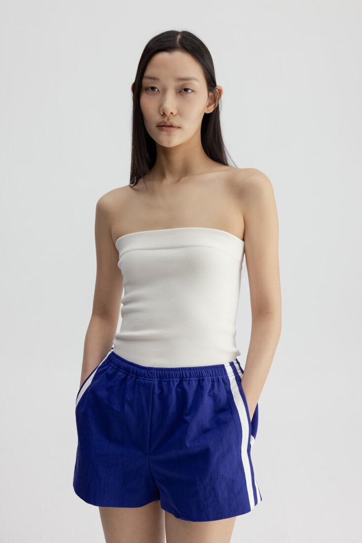 ESSENTIAL TUBE KNIT TOP (IVORY)