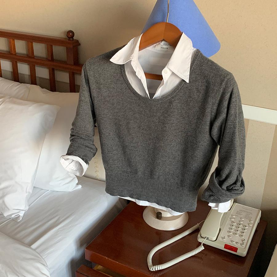 원로그 #오늘출발 WONT 모엔 라인 셔츠