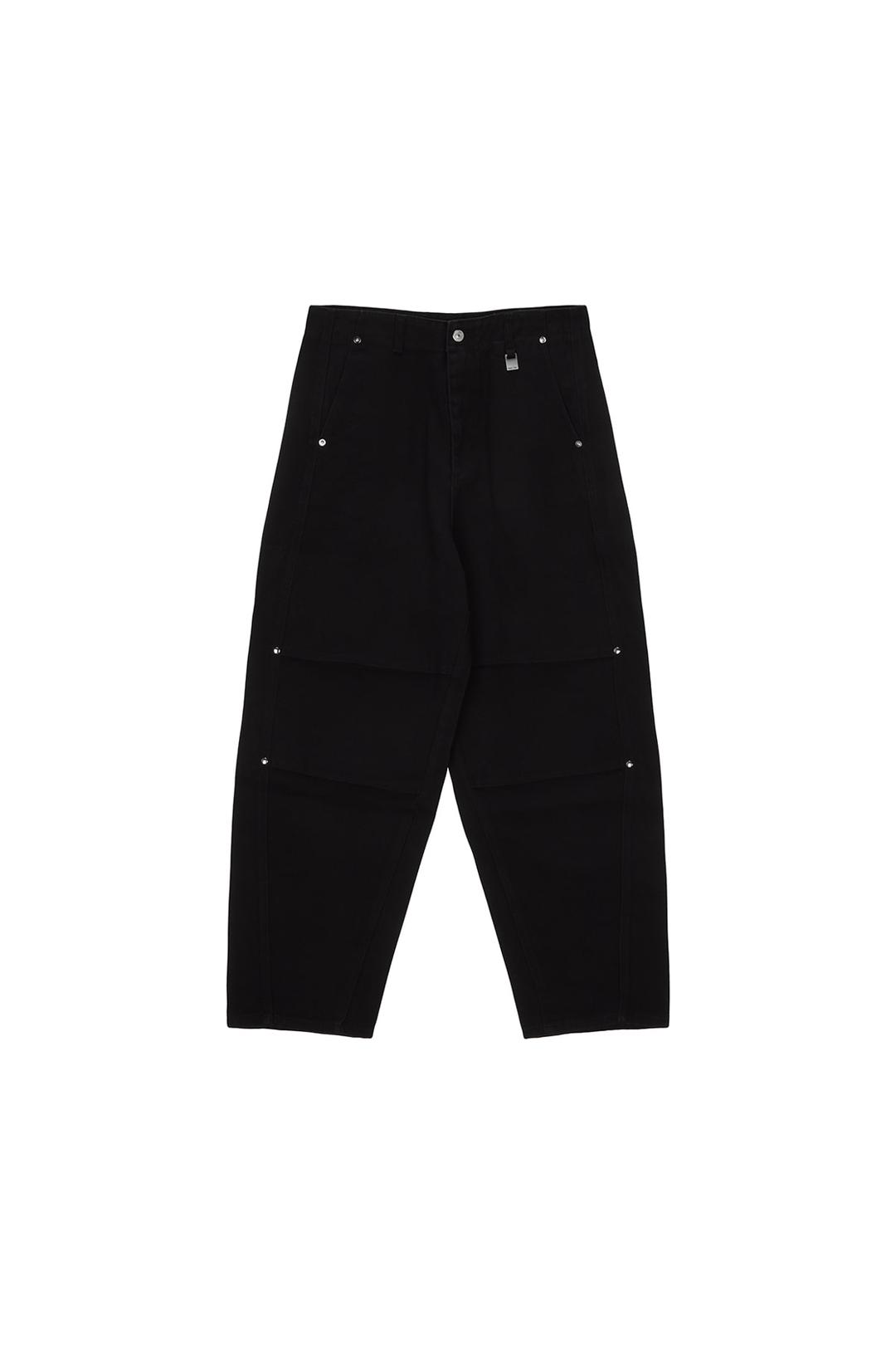 [EXCLUSIVE] VOLUME DENIM PANTS IN BLACK