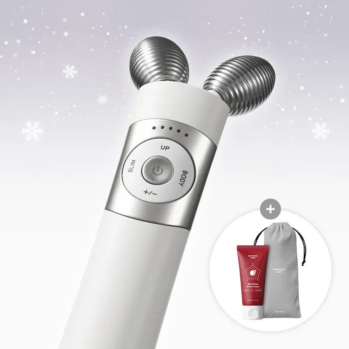 [이중턱+처진살 개선] EMS 브이쎄라 경락 디바이스 (+파우치+흑자두 탄력크림 증정)