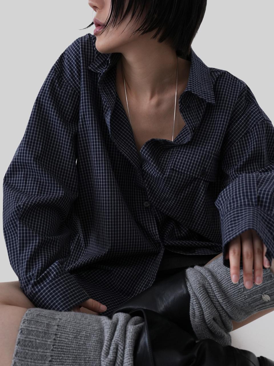 어텀 [made]피버체크셔츠